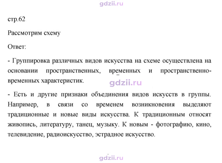 Скан решения номера 62