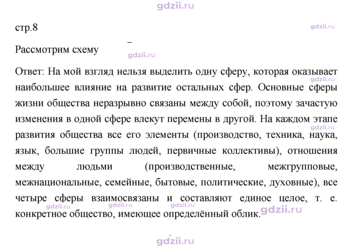 Скан решения номера 8