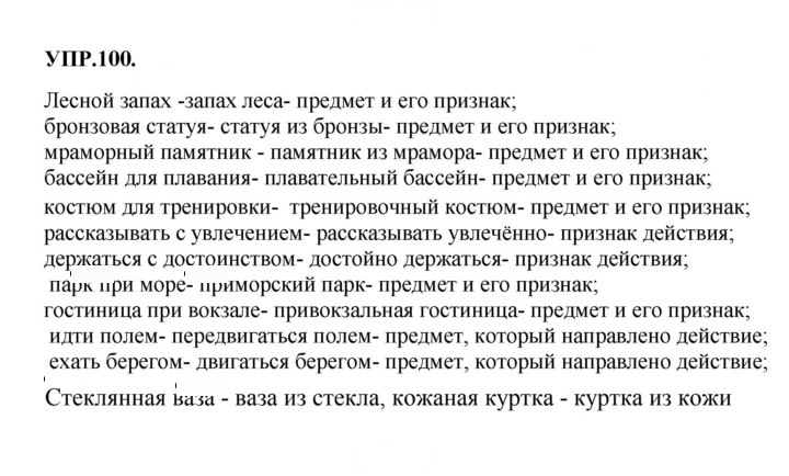 Скан решения номера 100
