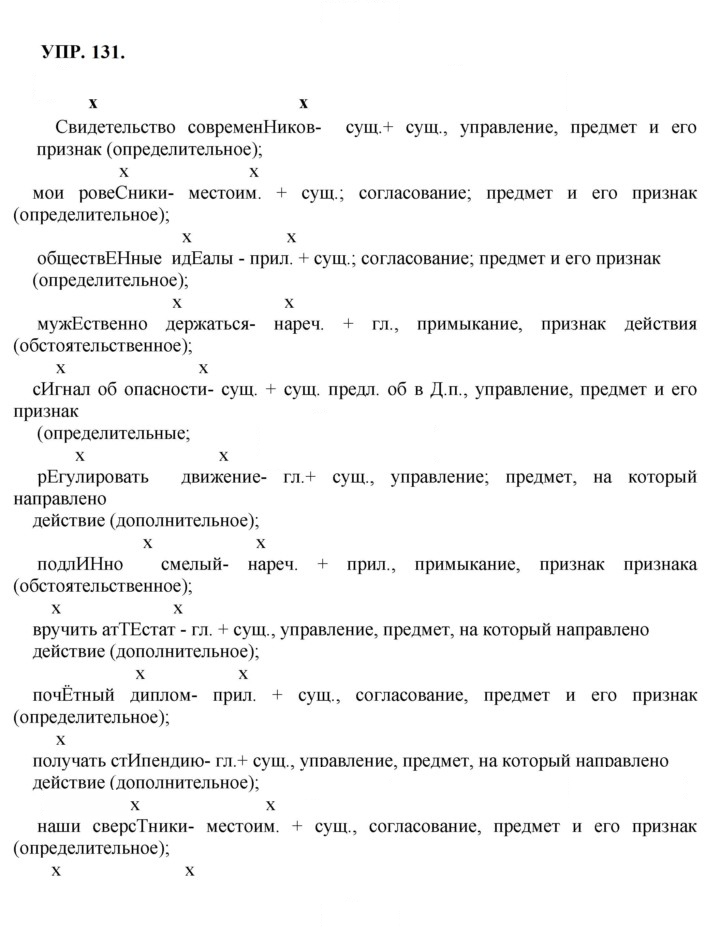 Скан решения номера 131