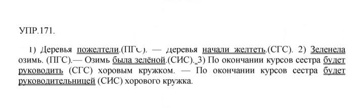 Скан решения номера 171