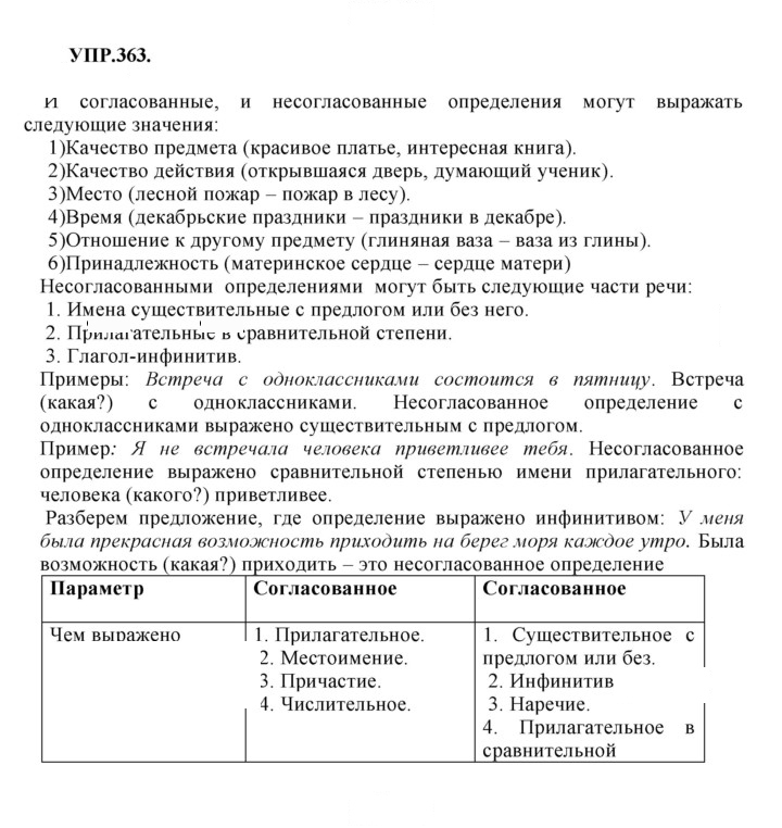 Скан решения номера 363