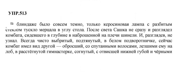 Скан решения номера 513