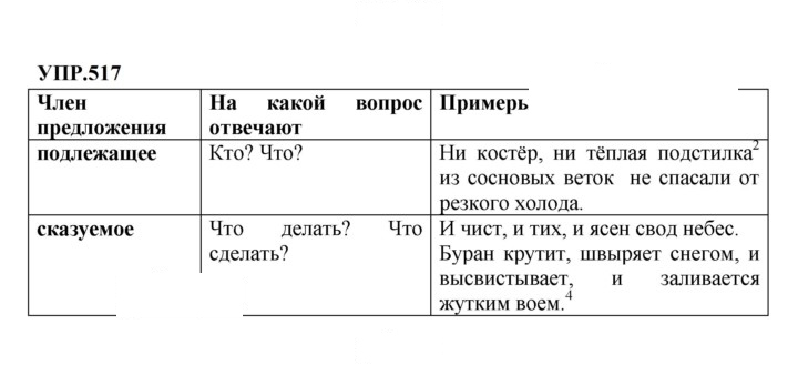 Скан решения номера 517