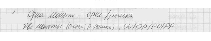 Скан решения номера 1