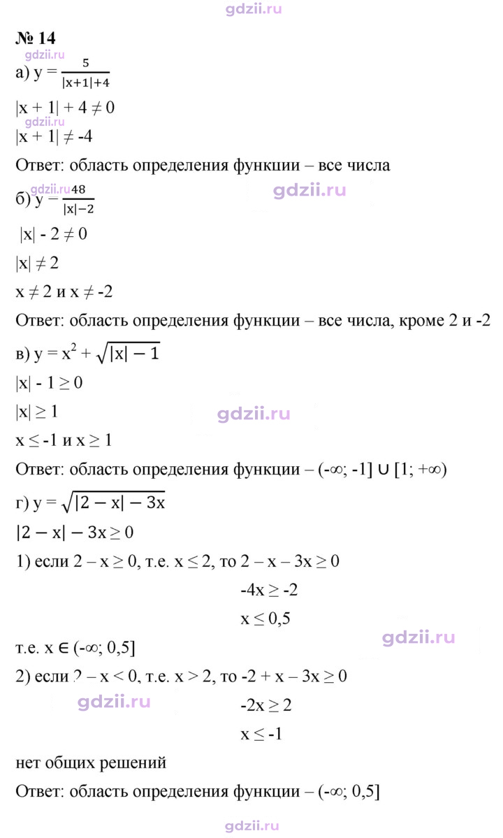 Скан решения номера 14