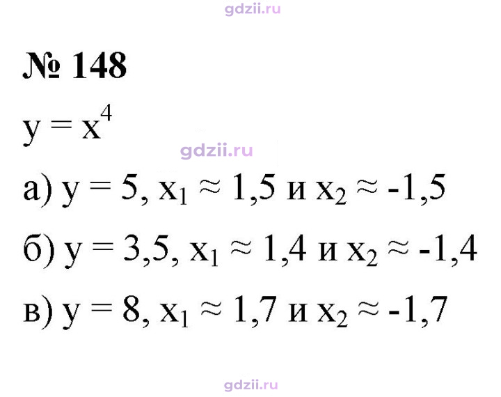 Скан решения номера 148