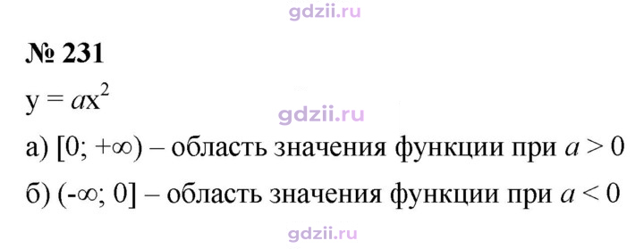 Скан решения номера 231