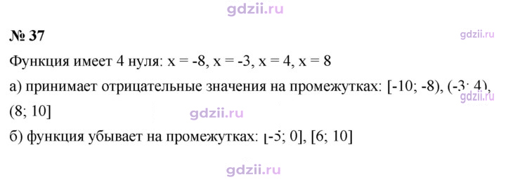 Скан решения номера 37