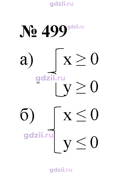 Скан решения номера 499