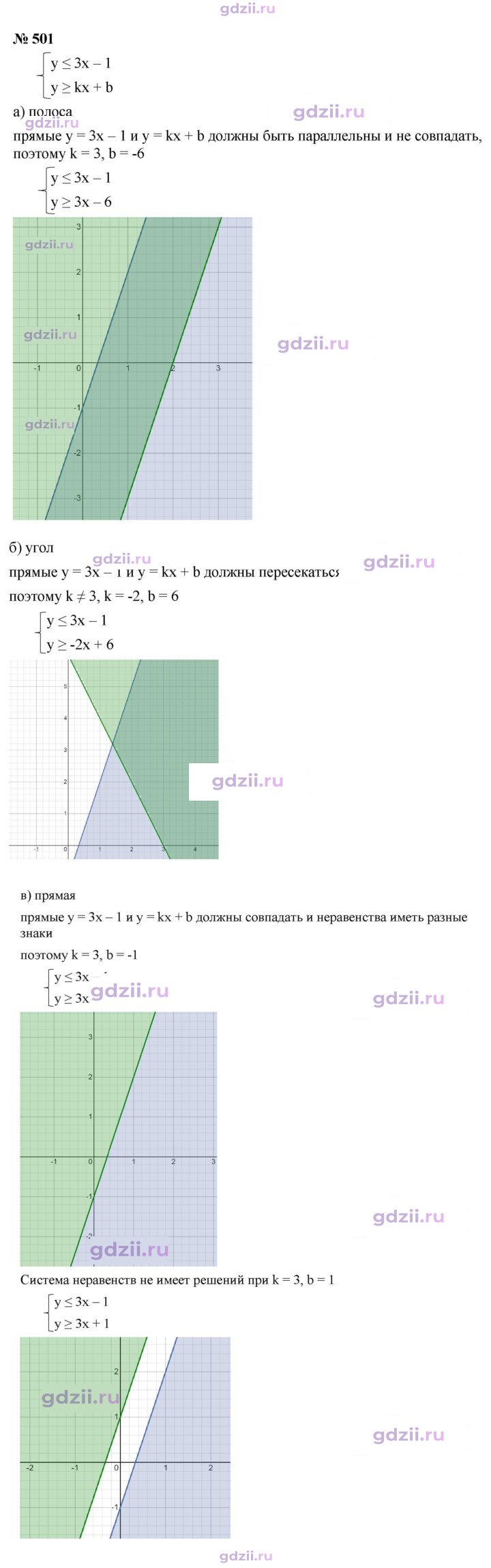 Скан решения номера 501