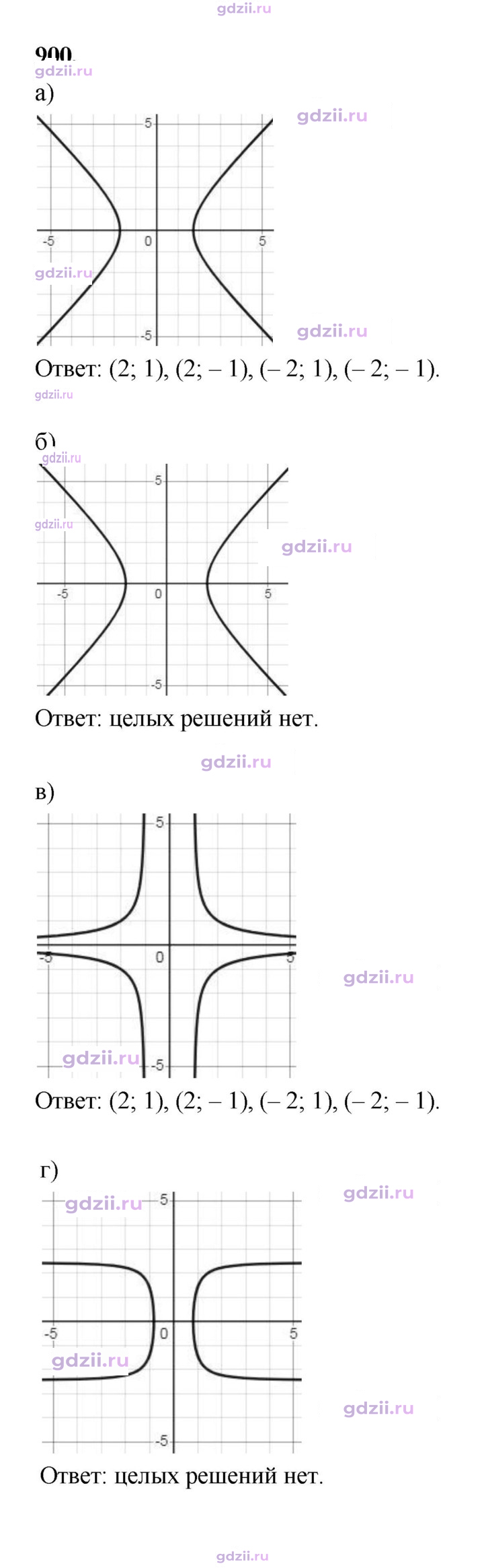 Скан решения номера 900