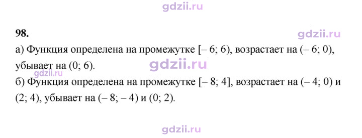 Скан решения номера 98