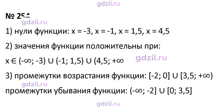 Скан решения номера 254