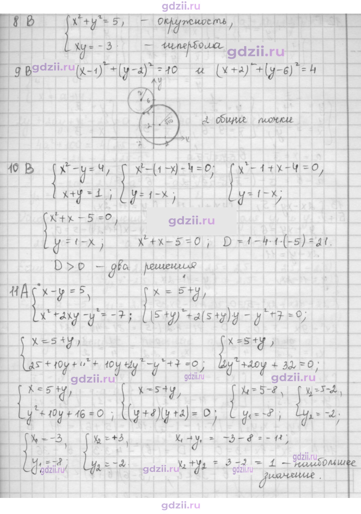 Скан решения номера 3