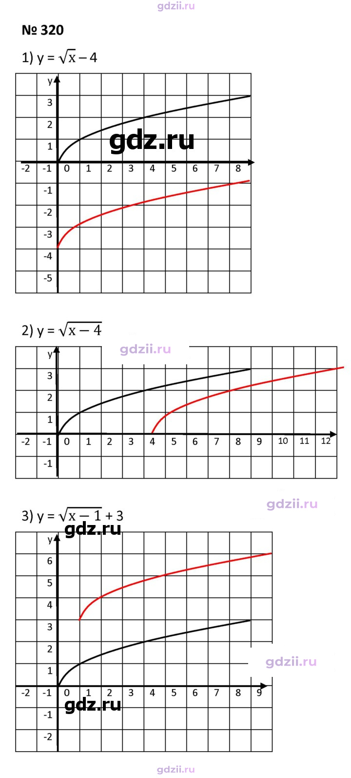 Скан решения номера 320