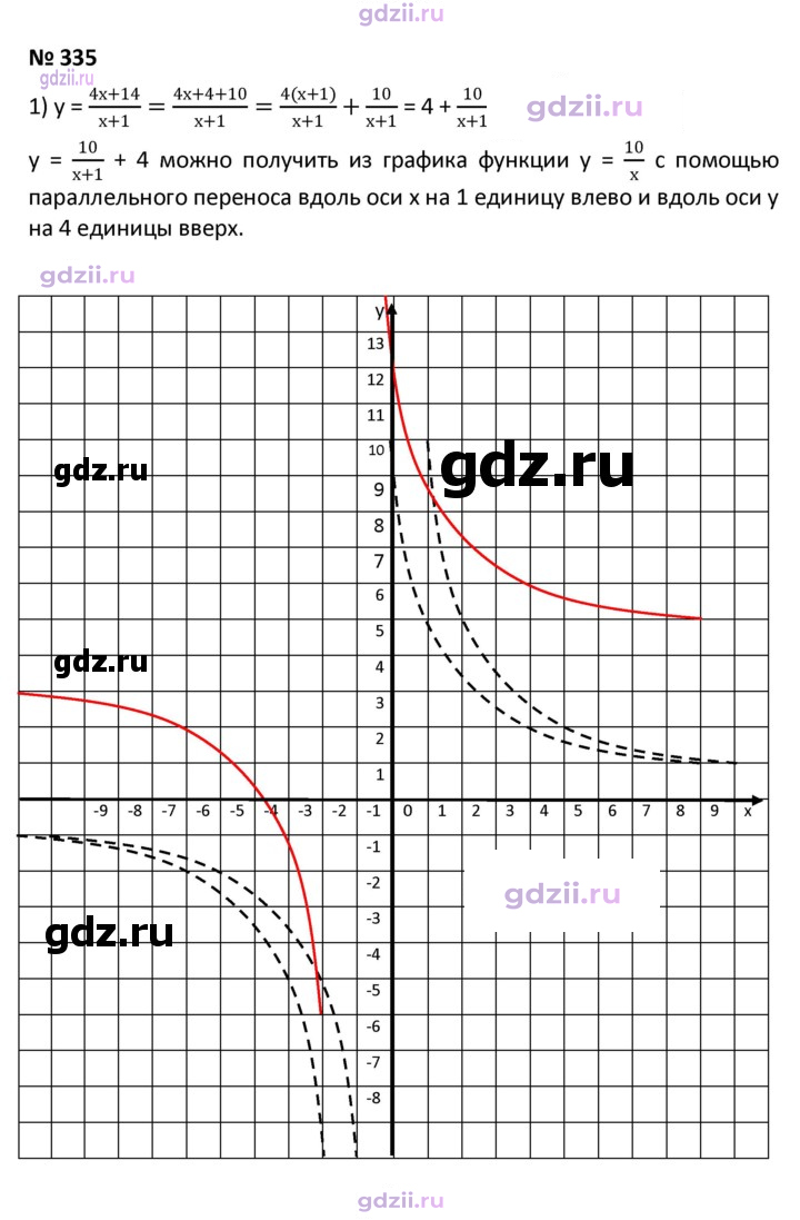 Скан решения номера 335