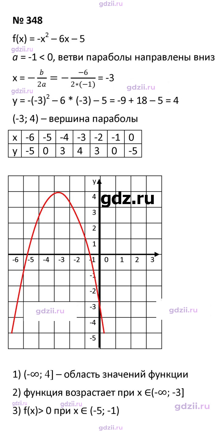 Скан решения номера 348
