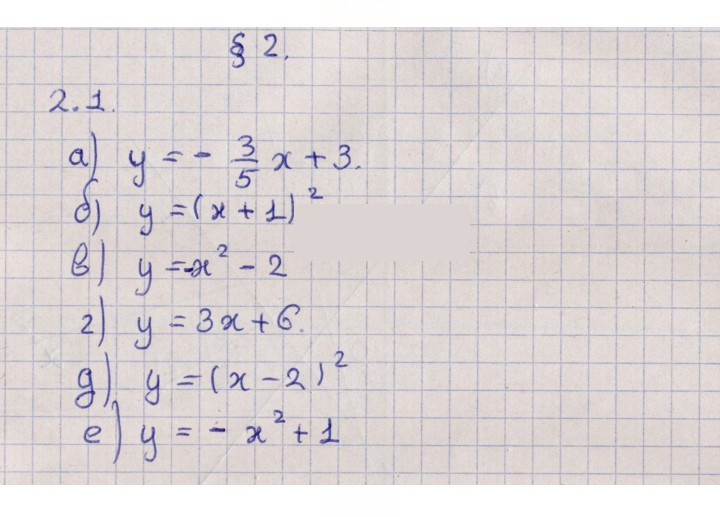 Скан решения номера 2.1