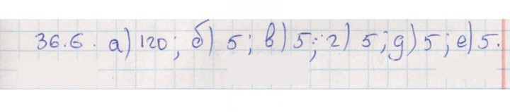 Скан решения номера 36.6