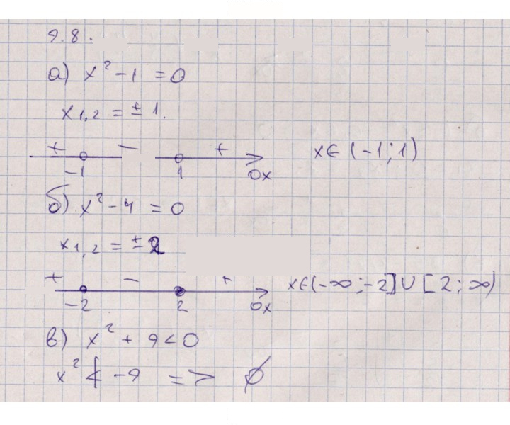 Скан решения номера 9.8