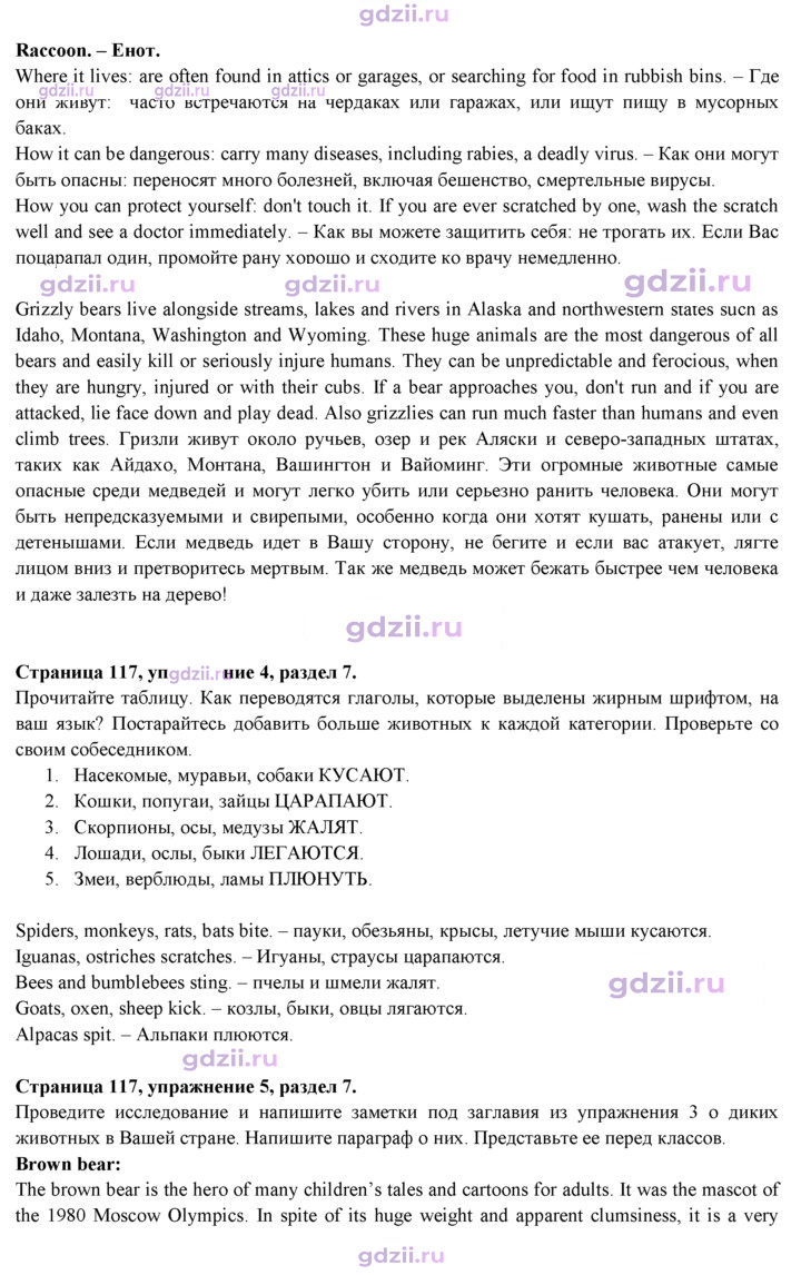 Скан решения номера 117