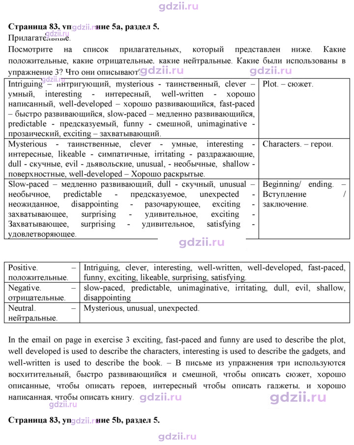 Скан решения номера 83