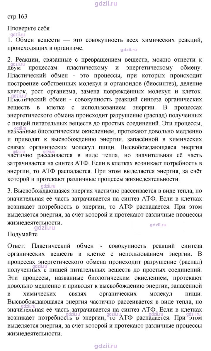 Скан решения номера 163