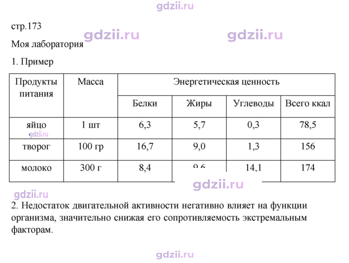 Скан решения номера 173