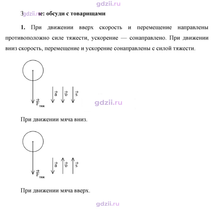 Скан решения номера 1