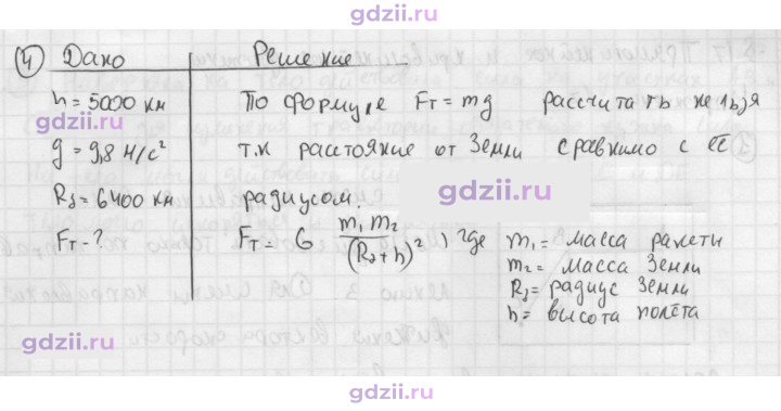 Скан решения номера 4