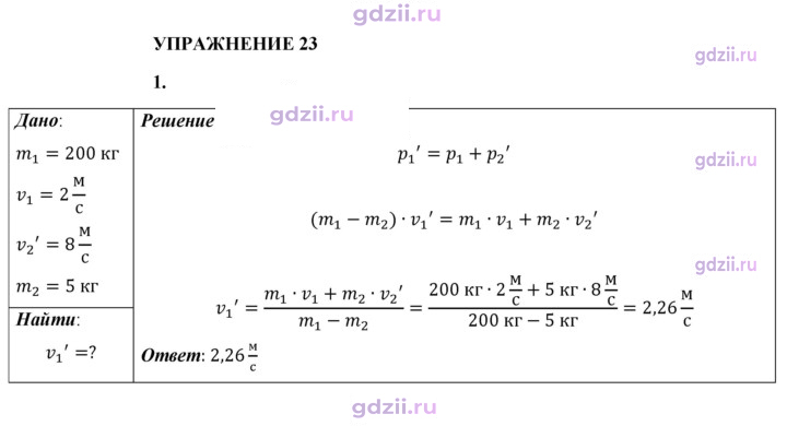 Скан решения номера 1