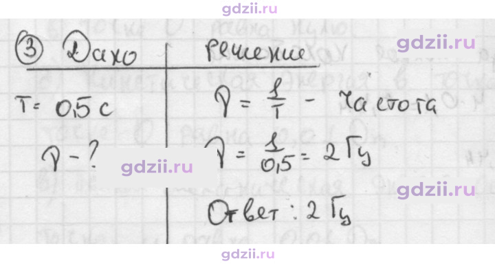 Скан решения номера 3