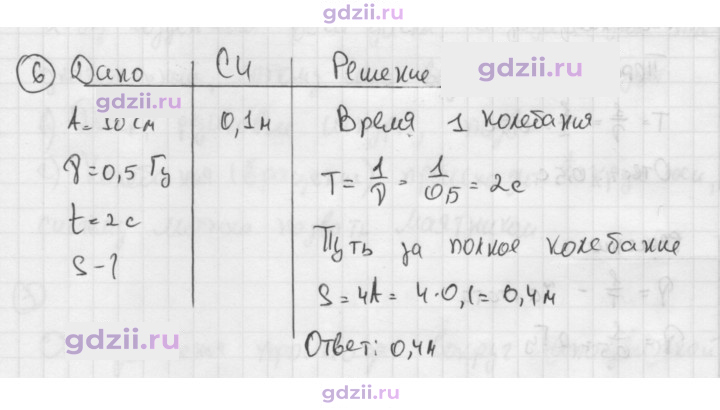 Скан решения номера 6