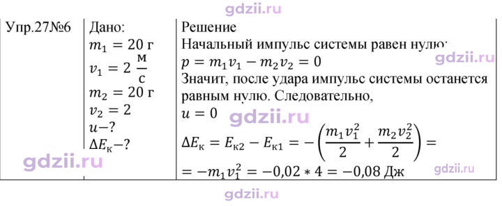 Скан решения номера 6