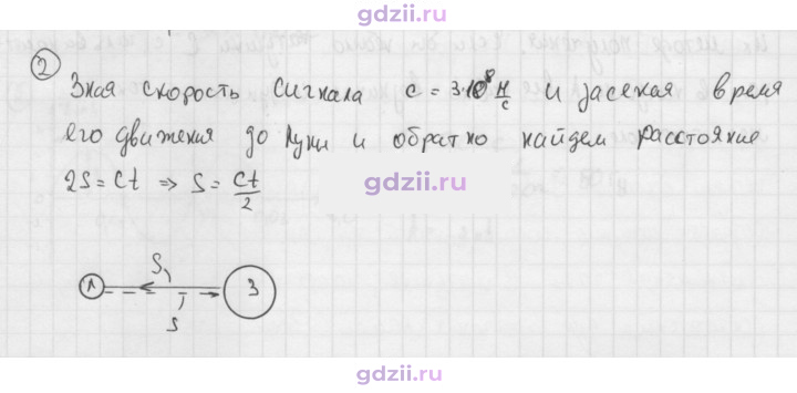 Скан решения номера 2