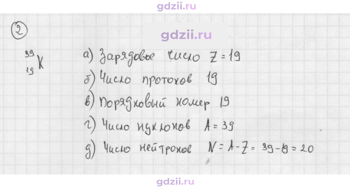 Скан решения номера 2