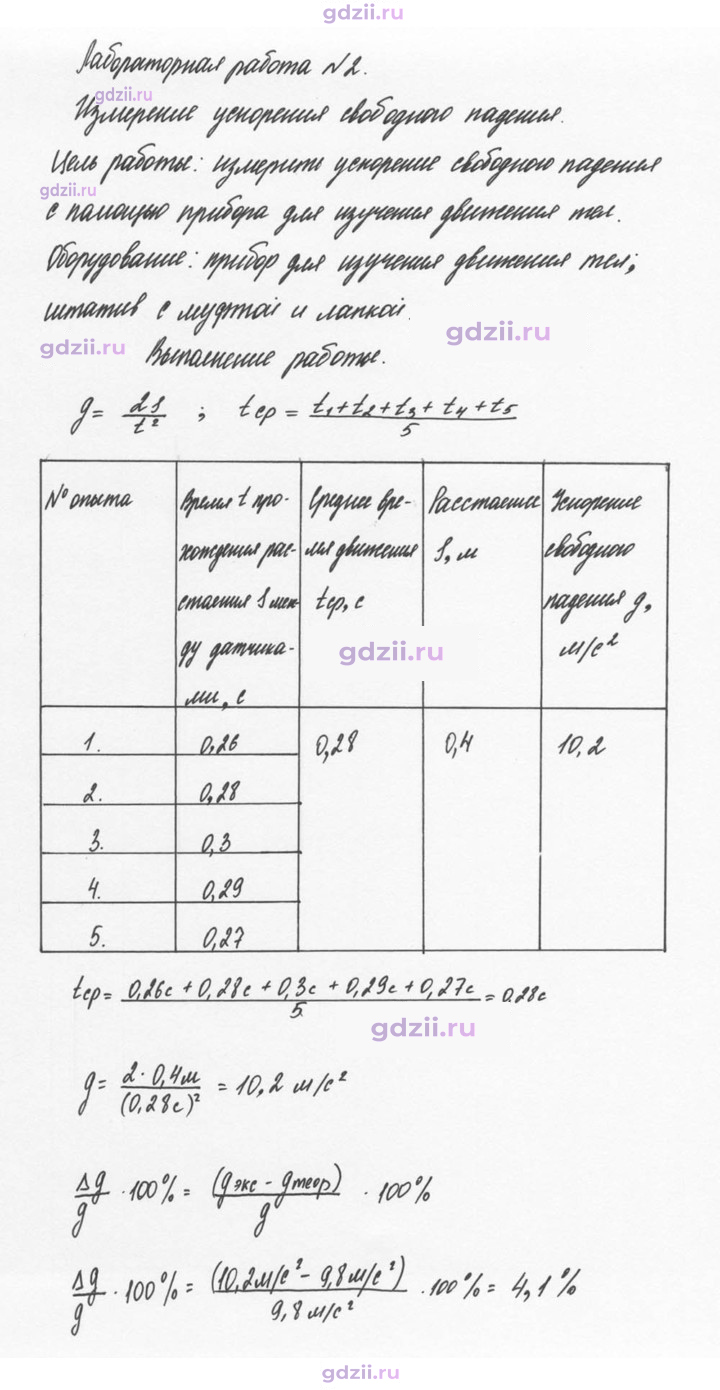 Скан решения номера 2