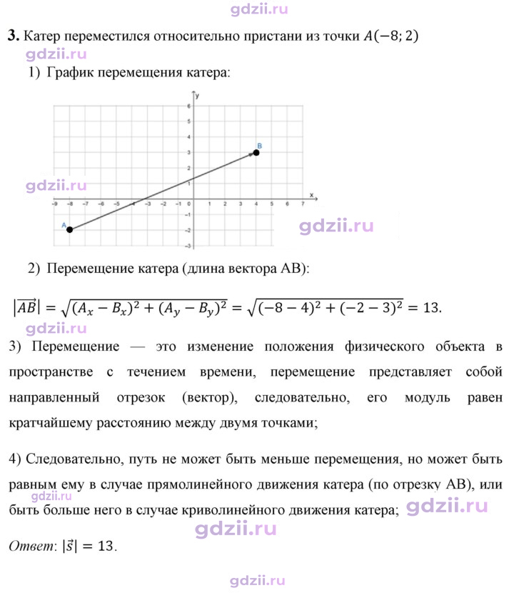 Скан решения номера 3