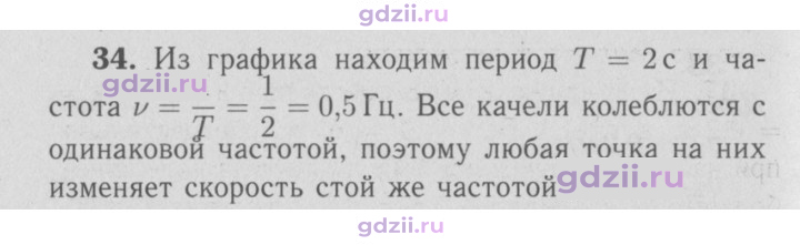 Скан решения номера 34