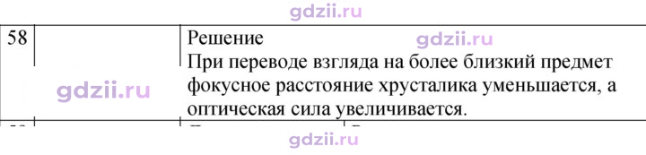 Скан решения номера 58