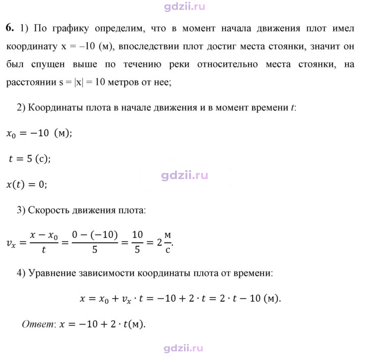 Скан решения номера 6