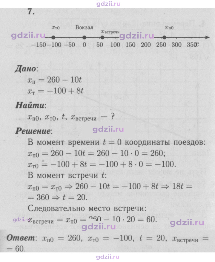 Скан решения номера 7