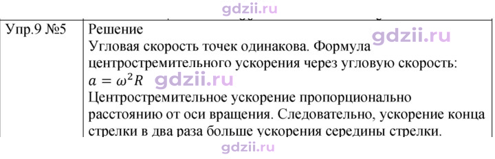 Скан решения номера 5