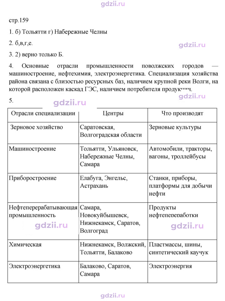 Скан решения номера 159