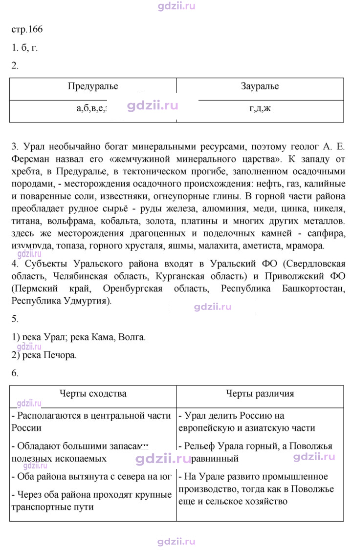 Скан решения номера 166