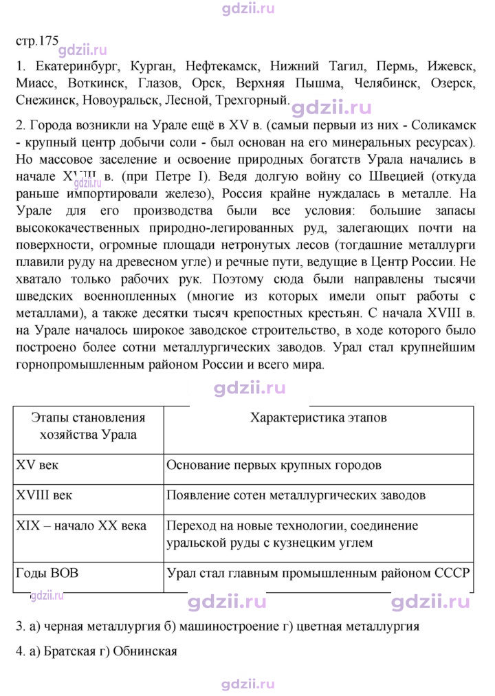 Скан решения номера 175