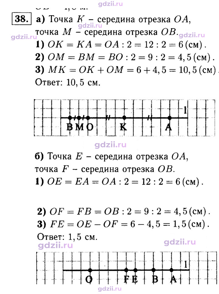 Скан решения номера 38