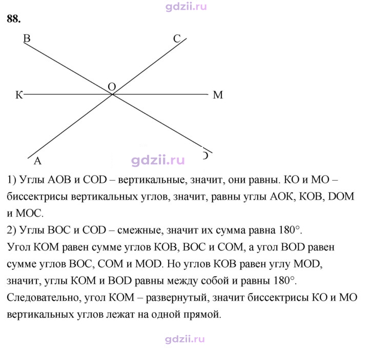 Скан решения номера 88