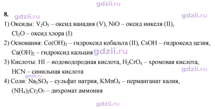 Скан решения номера 8